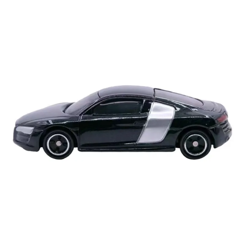 TAKARA TOMY Black Size 6 Audi R8 Coupe Alloy Car Assembled Models-1