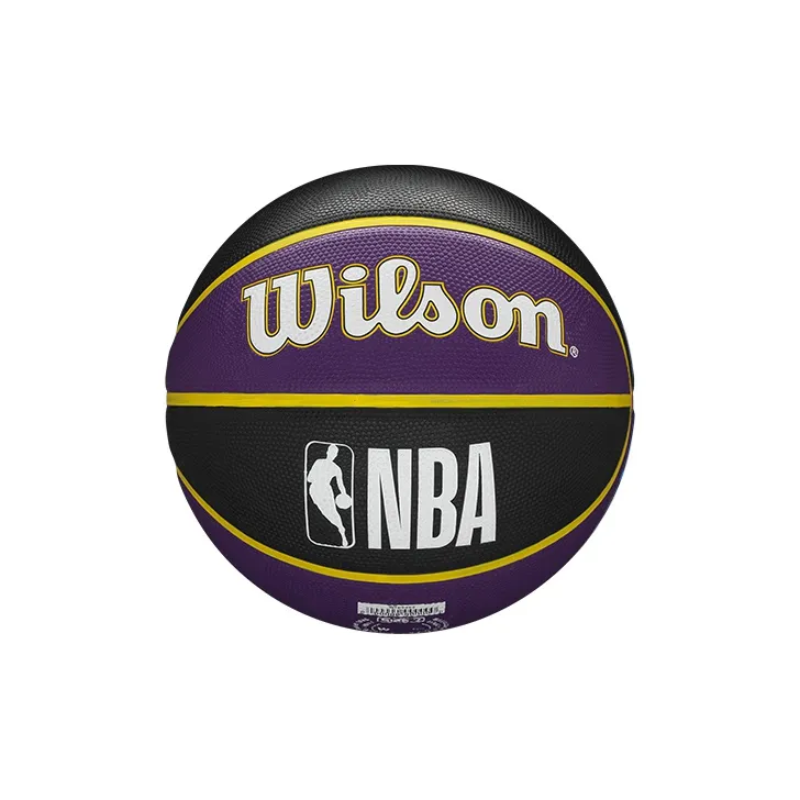 Wilson NBA Series Rubber Basketball Black Purple Size 7 Ball Training-1