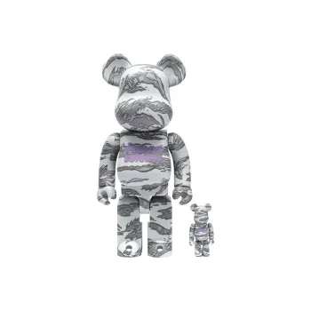BE@RBRICK X Atmos X Solebox Grey