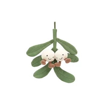 JELLYCAT Fun Plant Collection Interesting Mistletoe Dolls Plush Doll 22cm Height