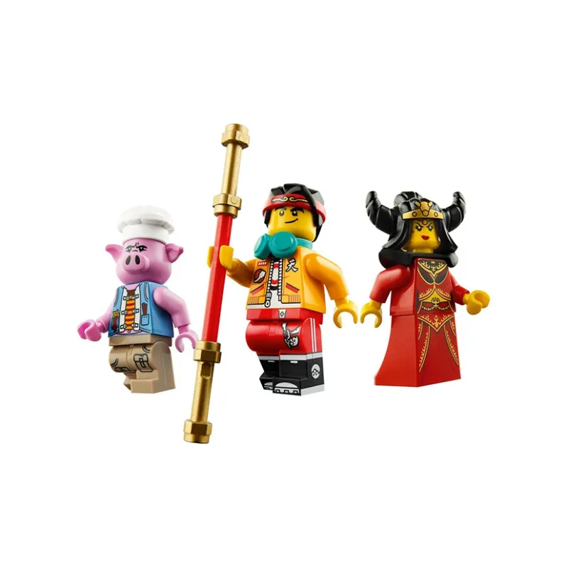 LEGO Monkie Kid Characters Toro King Flame Mecha Limited Edition Building Blocks 80010-2