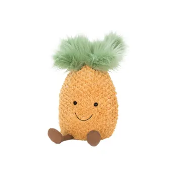 JELLYCAT Gourmet Collection Fruit Joyful Pineapple Dolls Plush Doll 16cm/47cm Height