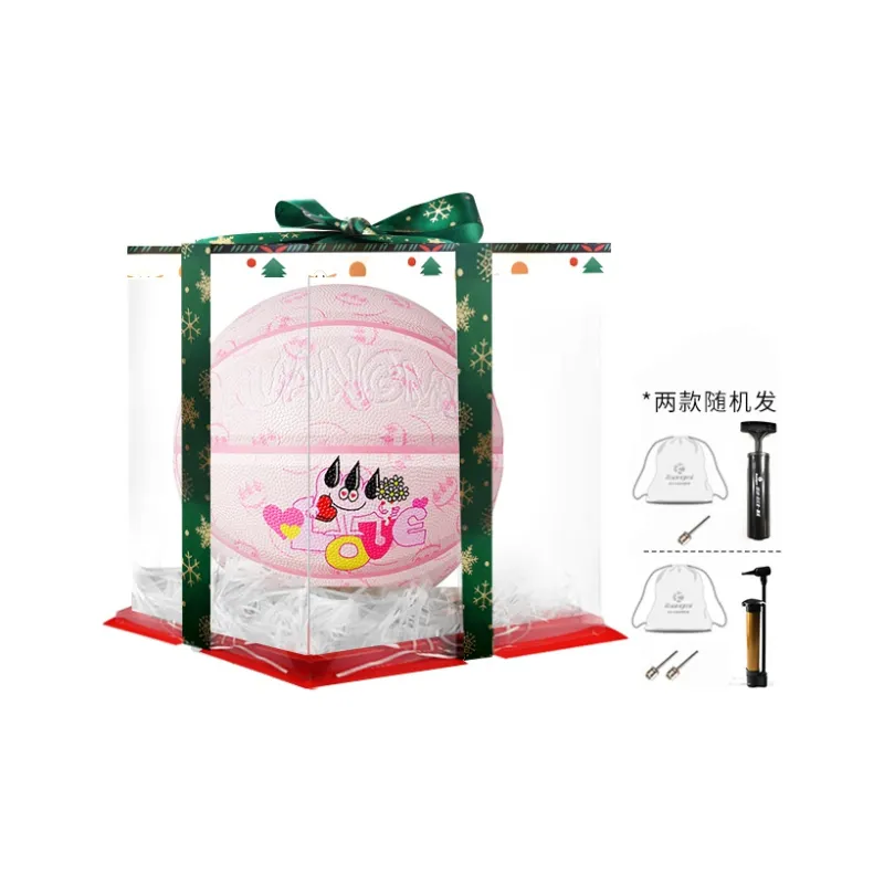 Kuangmi x Claw Money PU Basketball Pink Size 7 Street Unisex-9