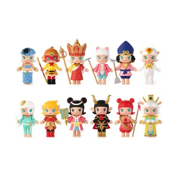 POP MART Molly Journey To The West Collection Blind Box Products Single Mystery Box/Full Box 12 Pcs