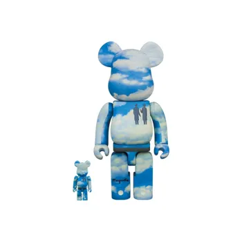 BE@RBRICK Rene Magritte 'La Reconaissance Infine 1963/The Castle Of The Pyrenees'