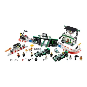 LEGO Super Racing Collection Mercedes AMG Mercedes Benz Formula 1 Racing Team Building Blocks 75883