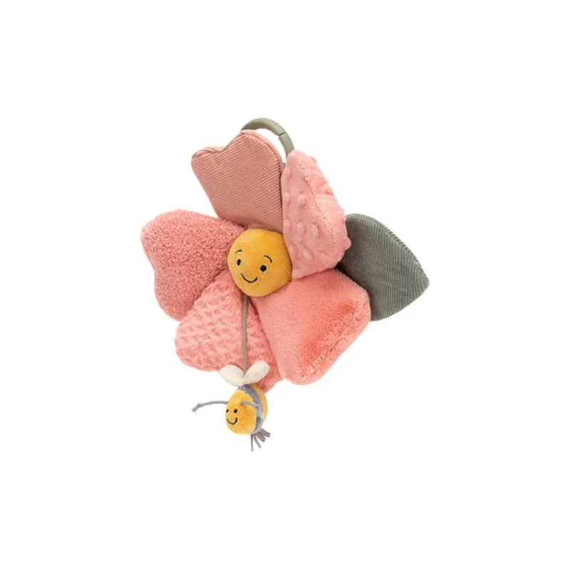 JELLYCAT Fun Plant Animal Fleurie Dwarf Morning Glory Dolls Plush Doll 20cm High-2