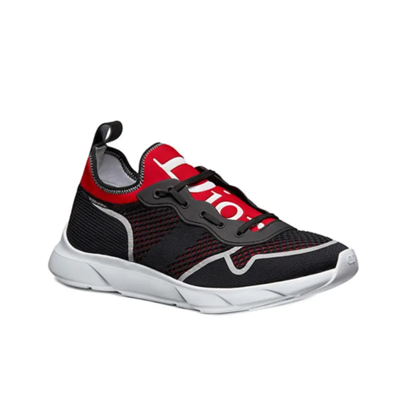 DIOR B21 Neo Technical Knit 'Red Black'-2