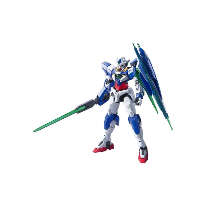 BANDAI HG Mobile Suit Gundam 00 The Awakening GNT 0000 Quantum Type Gundam 00 Of The Pioneers Model Kits-0