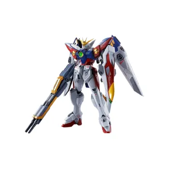 BANDAI Metal Robot Spirits New Mobile Report Gundam Wing Side Ms Wing Gundam Zero Figure White