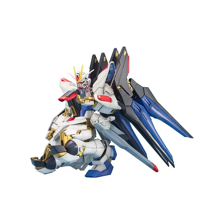 BANDAI MG 1 100 Mobile Suit Gundam SEED Destiny Strike Freedom Gundam Standard Model Kits 18cm-1