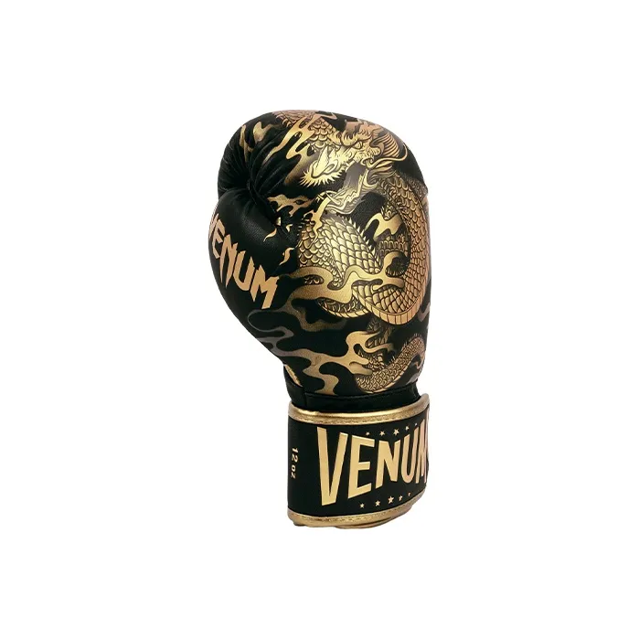 VENUM Boxing Gloves PU Combat, Boxing Competition, Training Unisex Black/Copper-3