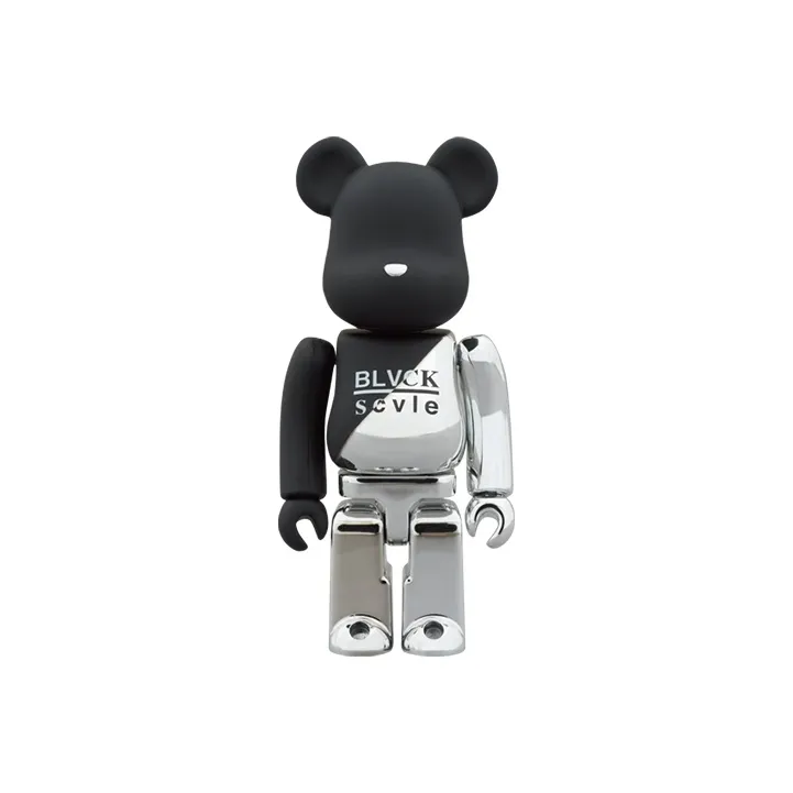 BE@RBRICK Blvck Scale X Cls Silver/Black-1