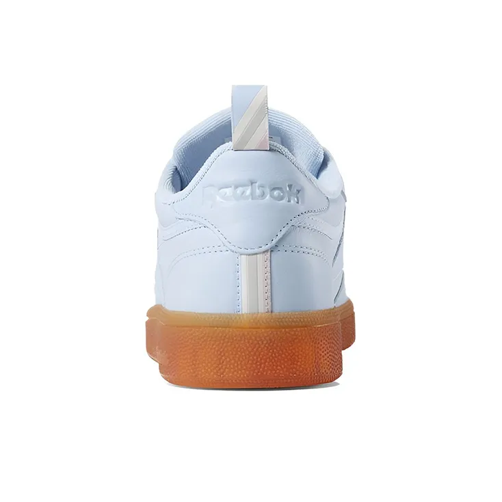 Reebok Club C Skateboard Shoes Women's Low-Top Light Blue-3