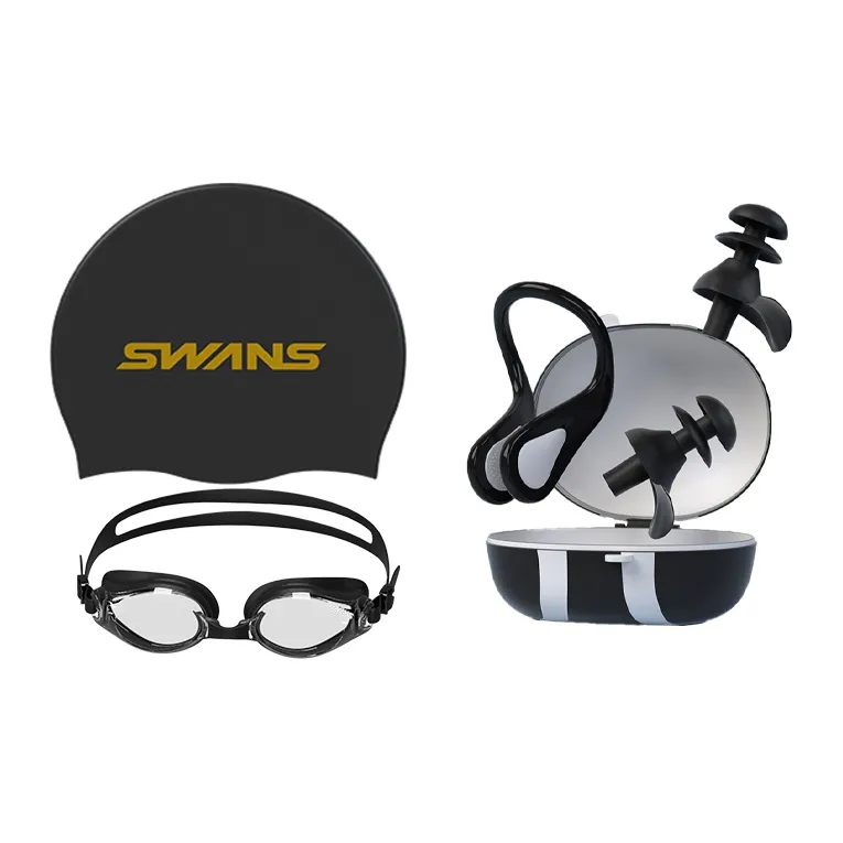 Swans Swimming Sets Silicone Pool Unisex-4