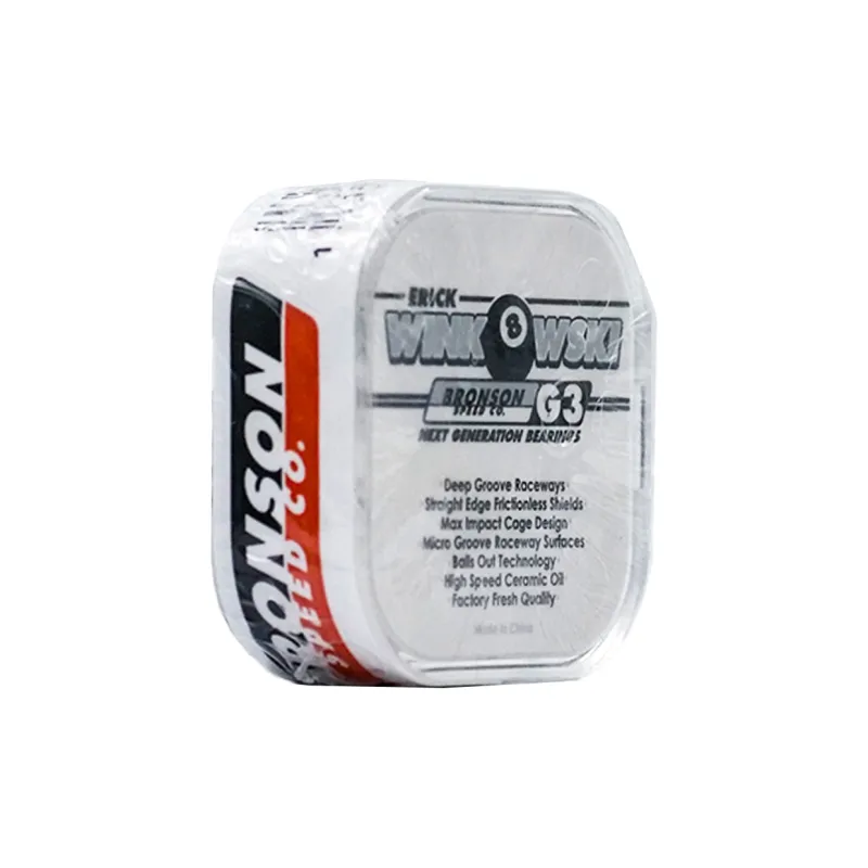 BRONSON Skateboard Bearings Pack Of 8 Capsules-3