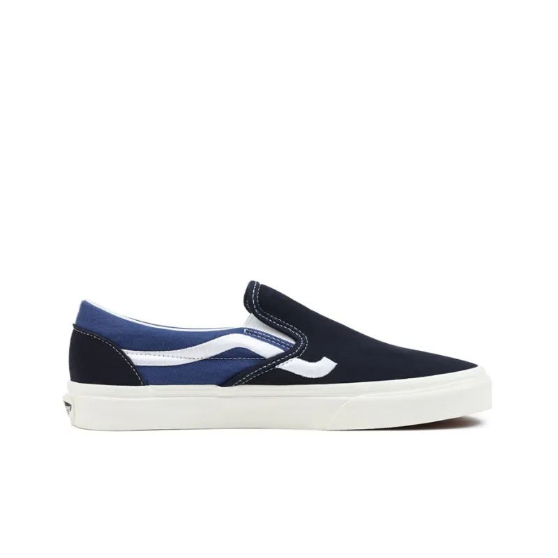 Vans Classic Slip On 'Sidestripe Navy'-1