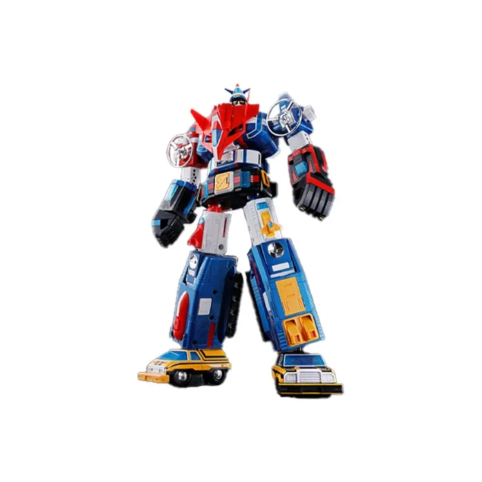 BANDAI Soul Of Chogokin GX 88 Vehicle Voltron Armored Fleet Dairugger Xv Action Figure Blue & Red-1