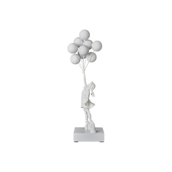 Banksy Balloon Girl Sculpture Flying Balloons Girl Trendy Figures