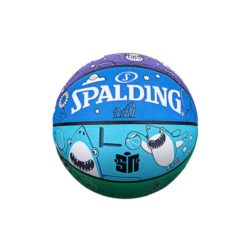 SPALDING PU Basketball Rainbow Size 7 Training Unisex-1