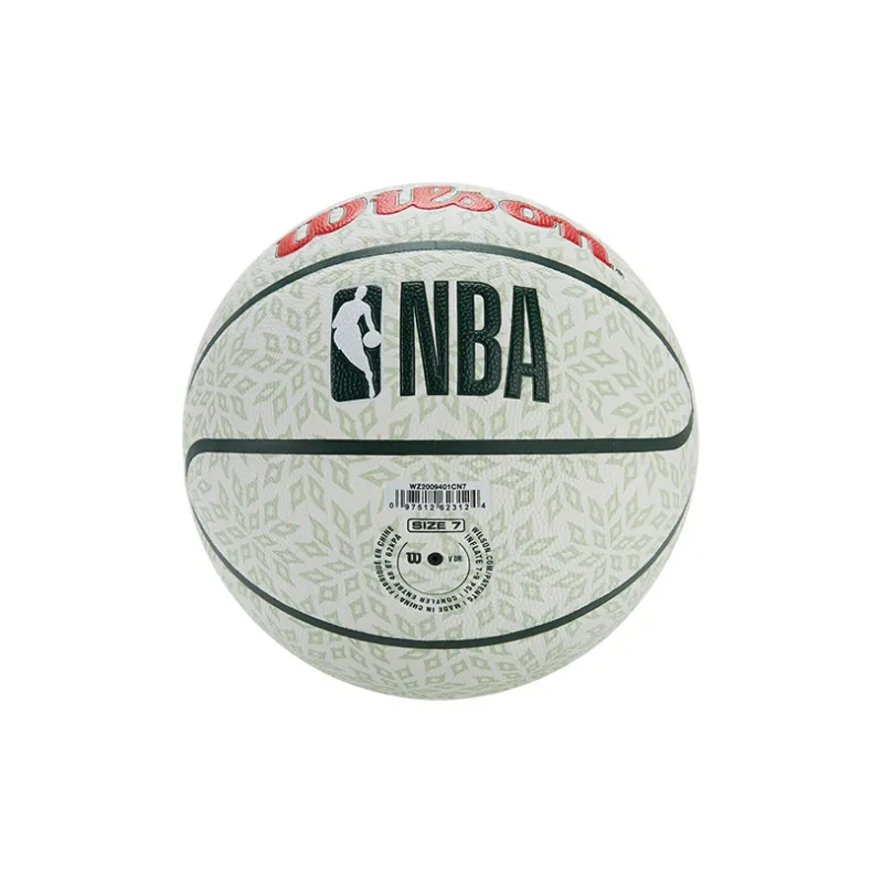 Wilson NBA PU Basketball White Size 7 1 Size Training Unisex-4