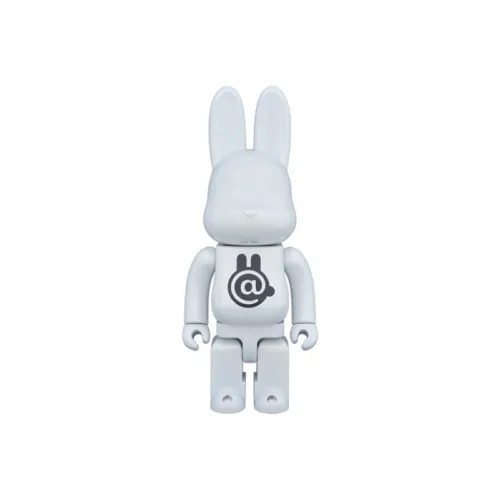 Bearbrick Rabbrick CHROME 400% WHITE