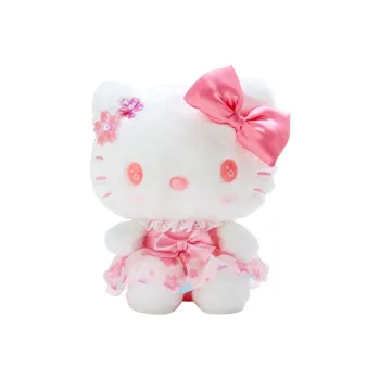 Sanrio Hello Kitty Cherry Blossom Collection Hello Kitty Dolls Plush Doll