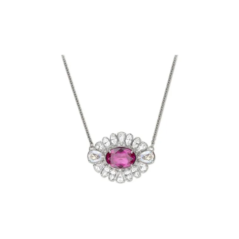 Swarovski Shourouk Necklaces Women's Fuchsia-1