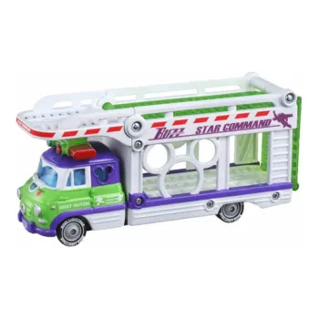 TAKARA TOMY Toy Story Buzz Lightyear Buddy Transport Truck Assembled Models 16cm