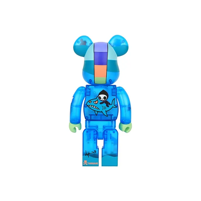 Bearbrick ActionCity X Tokidoki Mermicorno Sirena Multi-4