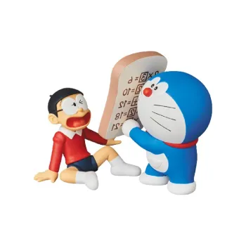Medicom Toy Prop Doraemon UDF Nobita Memory Puffy Hang Tag Box 100% 7.6cm
