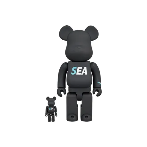 Bearbrick atmos x WIND AND SEA 100% & 400%