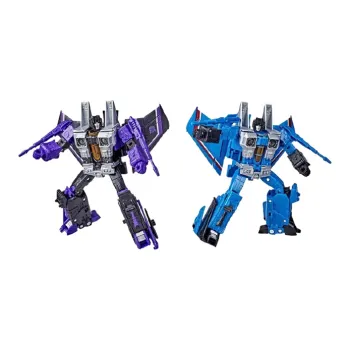 Hasbro Transformers G Collection Decepticon Villains Skywarp & Thundercracker Assembled Models 18cm