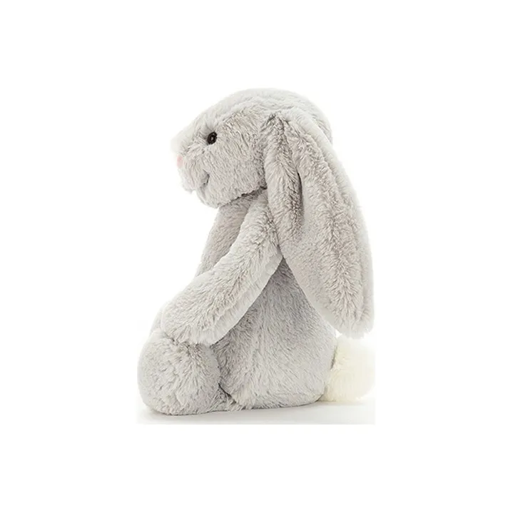 JELLYCAT Bashful Silver Bunny Stuffed Animal-1