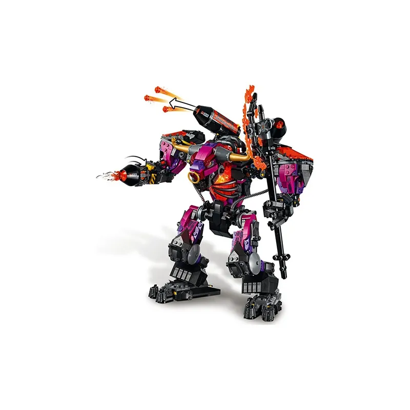 LEGO Monkie Kid Characters Toro King Flame Mecha Limited Edition Building Blocks 80010-1