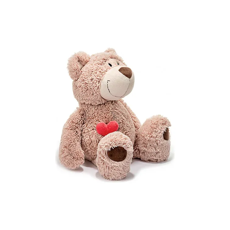 NICI Heart Bear Toto Healing Style/Accompaniment Dolls Plush Doll 35cm High-2