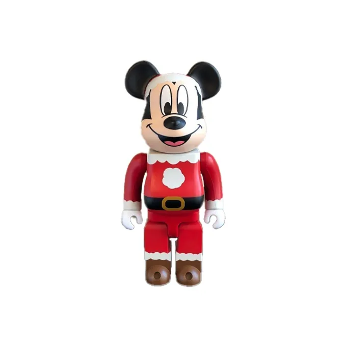 BE@RBRICK X Mickey Mouse Santa Ver. Red-1