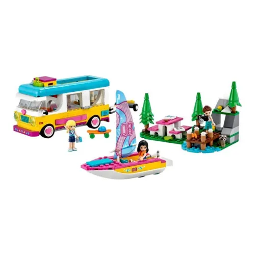 LEGO Friends Forest Camper Van And Sailboat Set 41681