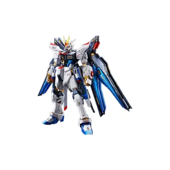 BANDAI Gundam Rg 1/144 Strike Freedom Gundam [TITANIUM FINISH] Model Kit Action Figure