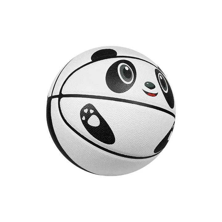 ProSelect x XIAOMABAOLI PU Basketball Black White Size 7 Training Unisex-3