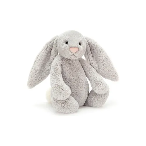 JELLYCAT Bashful Silver Bunny Stuffed Animal