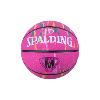 SPALDING Marble print Collection Rubber Basketball Stone Pink Size 7 Training