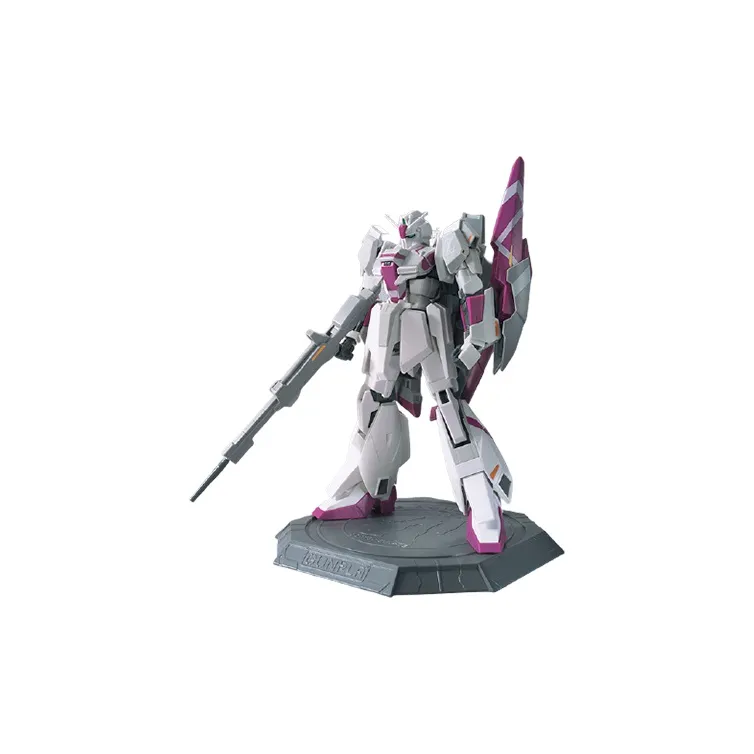 BANDAI HGUC Gundam Base Limited Mobile Suit Zeta Gundam Zeta Gundam Size 3 Early Prototype Newborn Ver Model Kits 13cm-0