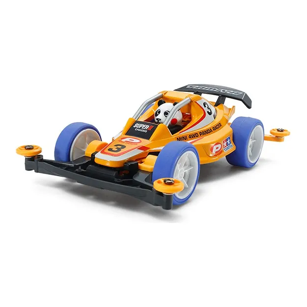 Tamiya Mini 4WD S2 Planning Edition Finished Product Car, Kumamon/Polar Bear/Panda Assembled Models-2