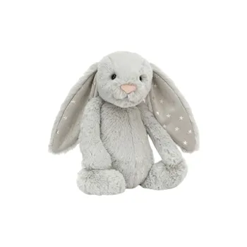 JELLYCAT Bashful Shimmer Bunny Plush Toy