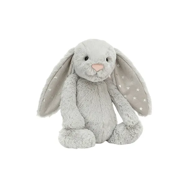 JELLYCAT Bashful Shimmer Bunny Plush Toy-0