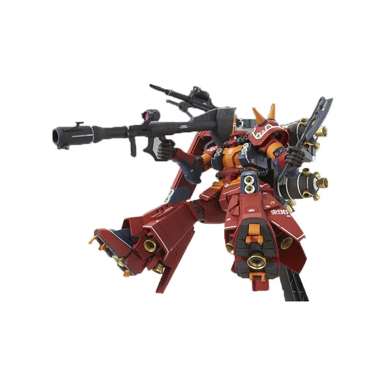 BANDAI MG 1/100 Spirit Red Zaku High Mobility Thunder Celestial Card Edition Gundam Hobby Model-1