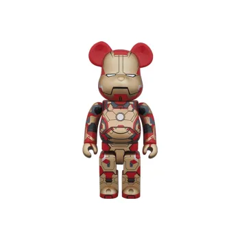 BE@RBRICK Iron Man Mark Xlii Red