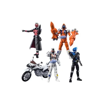 BANDAI Kamen Rider Characters, Shodo Handheld Playthings Assembled Models