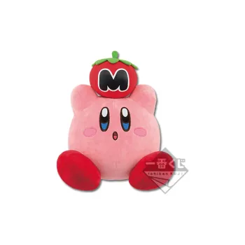 BANPRESTO Kirby Ichiban Kuji Gourmet Grand Prize Kirby Dolls Plush Doll 36cm Height